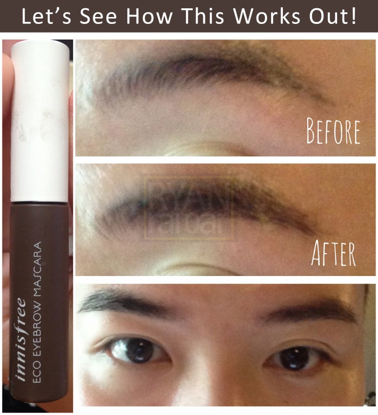 (I have an okay eyebrow shape and fill. I only wanted to use the eyebrow mascara to comb and fill in some sparse gaps) 