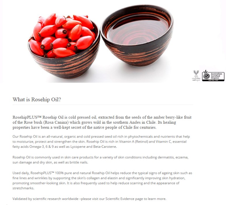 Credit: Rosehip Plus website