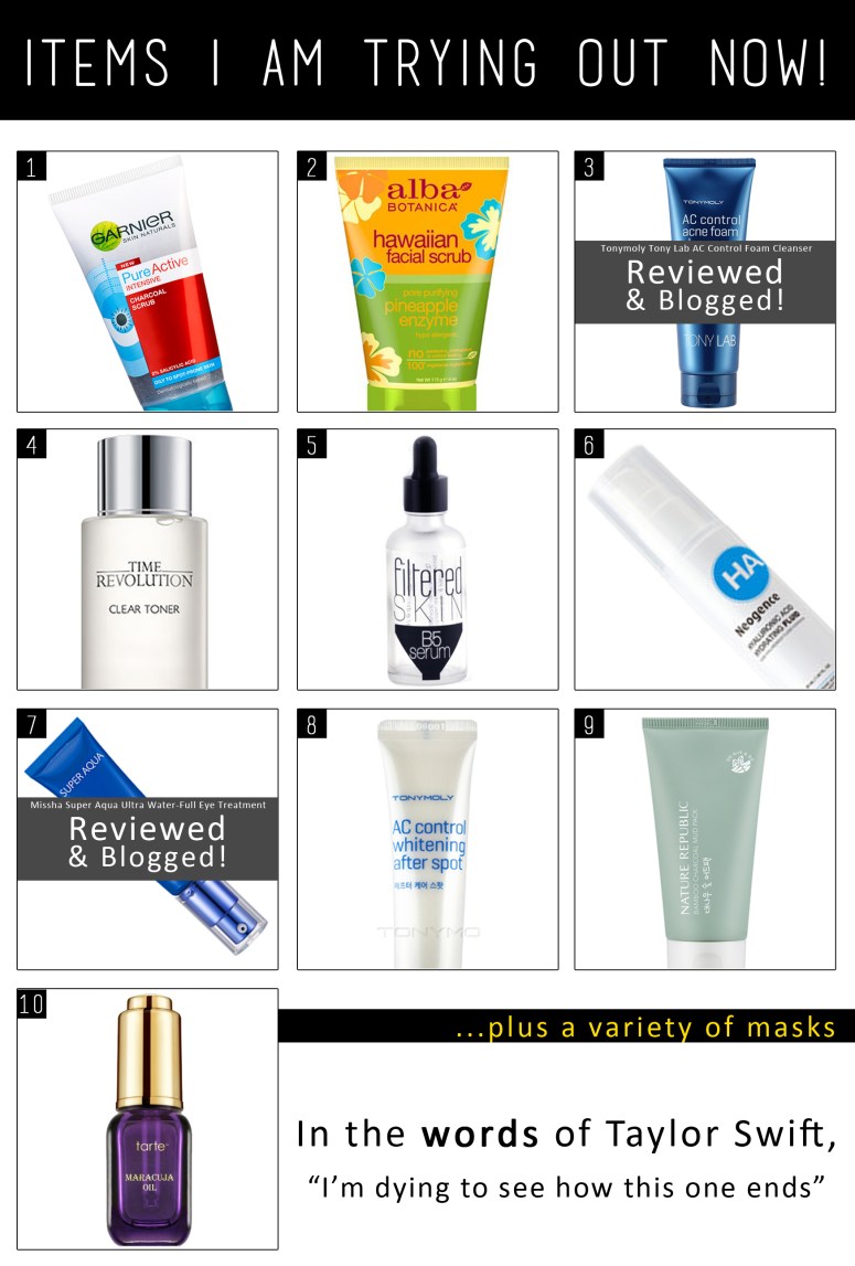 (2 products reviewed, 8 more to come!)