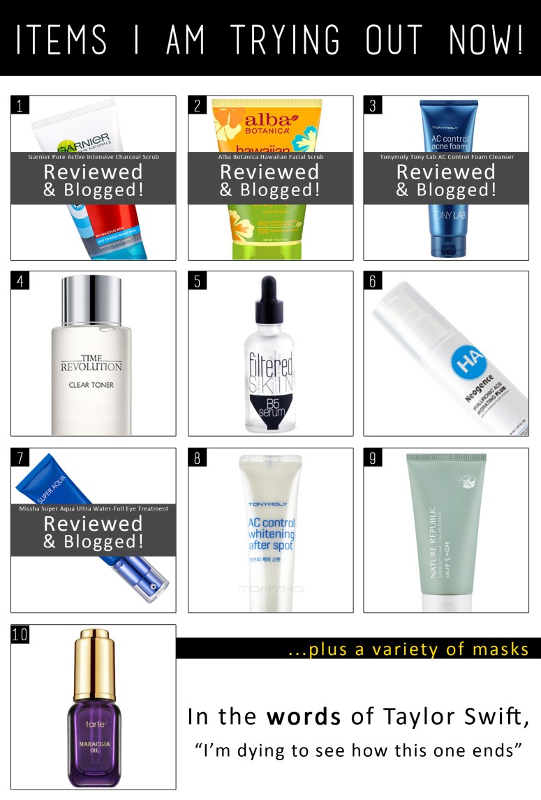 (4 products reviewed, 6 more to come!)