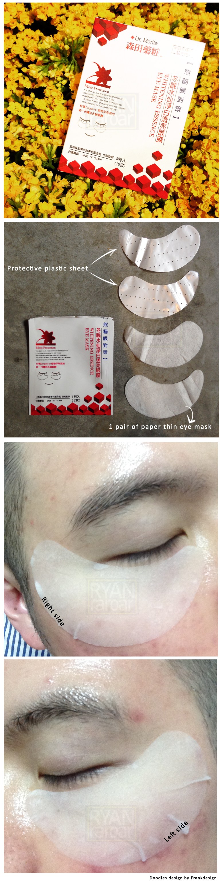 (I put the Whitening Essence Eye Mask to the test!)