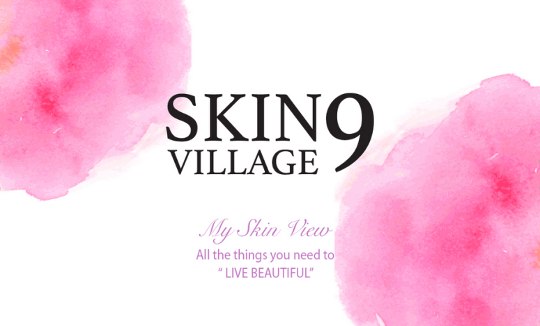 (SKIN9 Village brand logo) Credit: SKIN9 Village Korea website