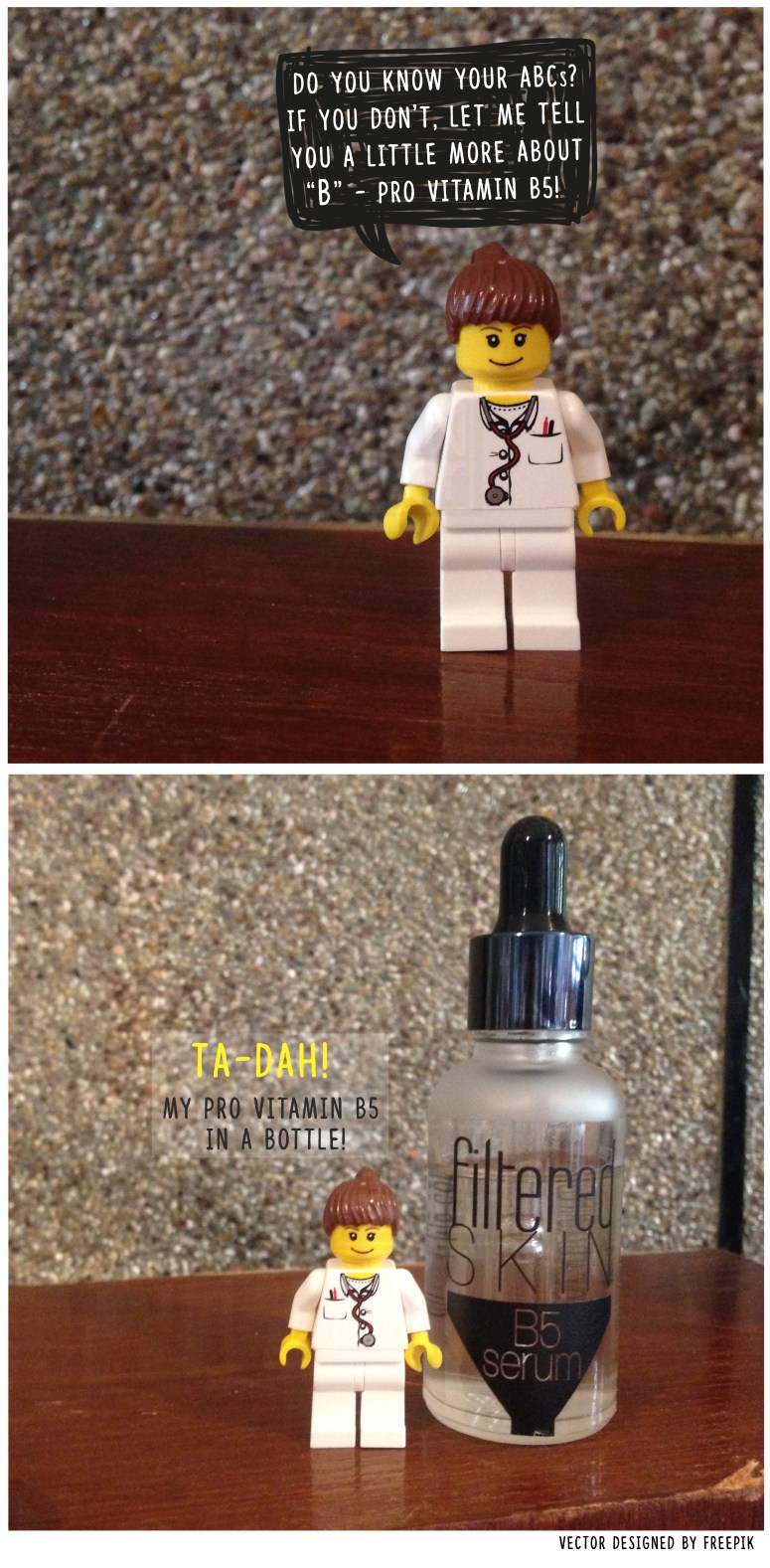 (Let Dr. Lego teach you a thing or two about Vitamin B5!)