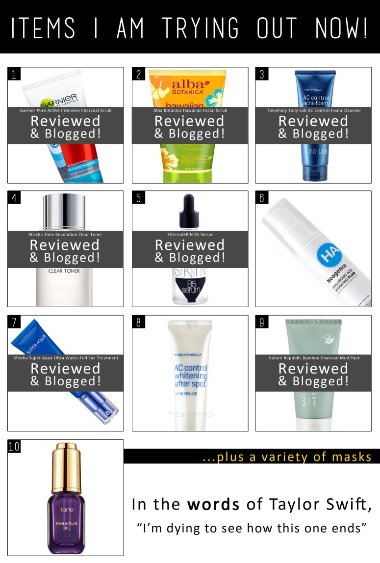 (7 products reviewed, 3 more to come!)