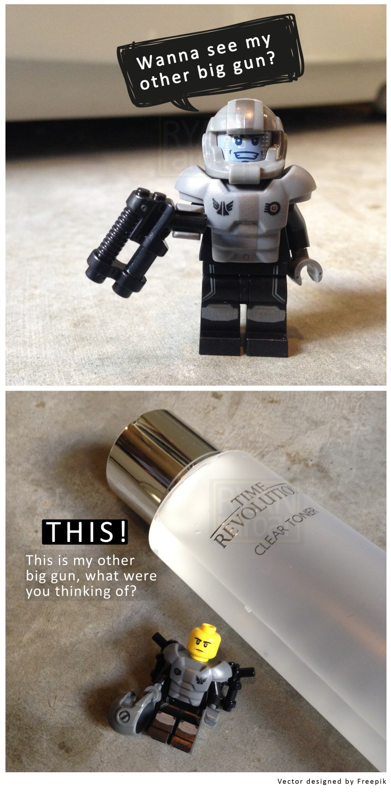 (With both AHA & BHA and Fermented Yeast extract in the toner, no wonder this is considered a big gun!)