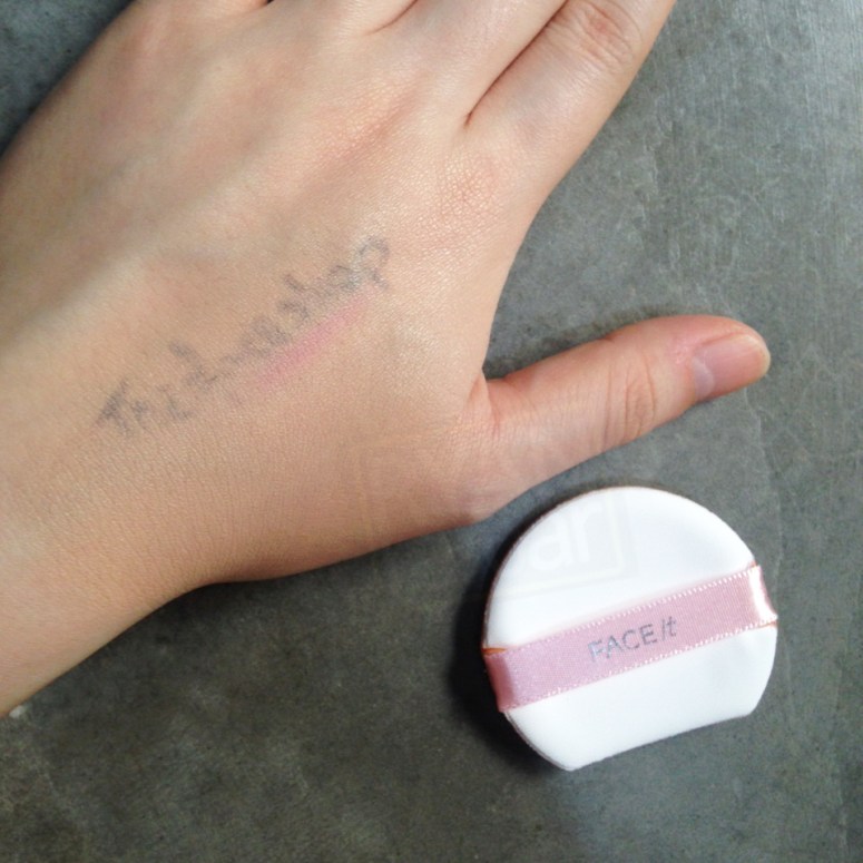 (The coverage of this cushion is low-medium)