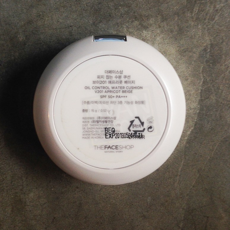 TheFaceShop All Proof Oil Control Water Cushion SPF50+ PA+++ (4)