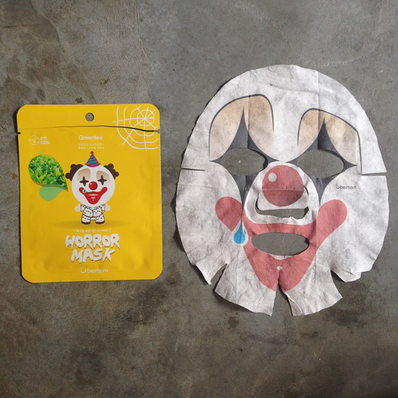 Berrisom Horror Mask - Pierrot (Green tea) 1