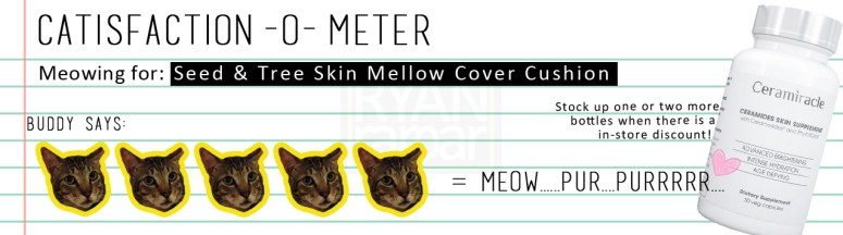 Catisfaction-o-meter (5x Ceramiracle Ceramides SKin Supplement)
