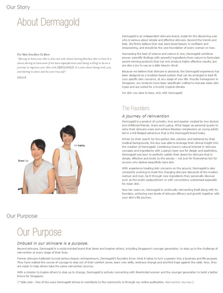 Credit: Dermagold website