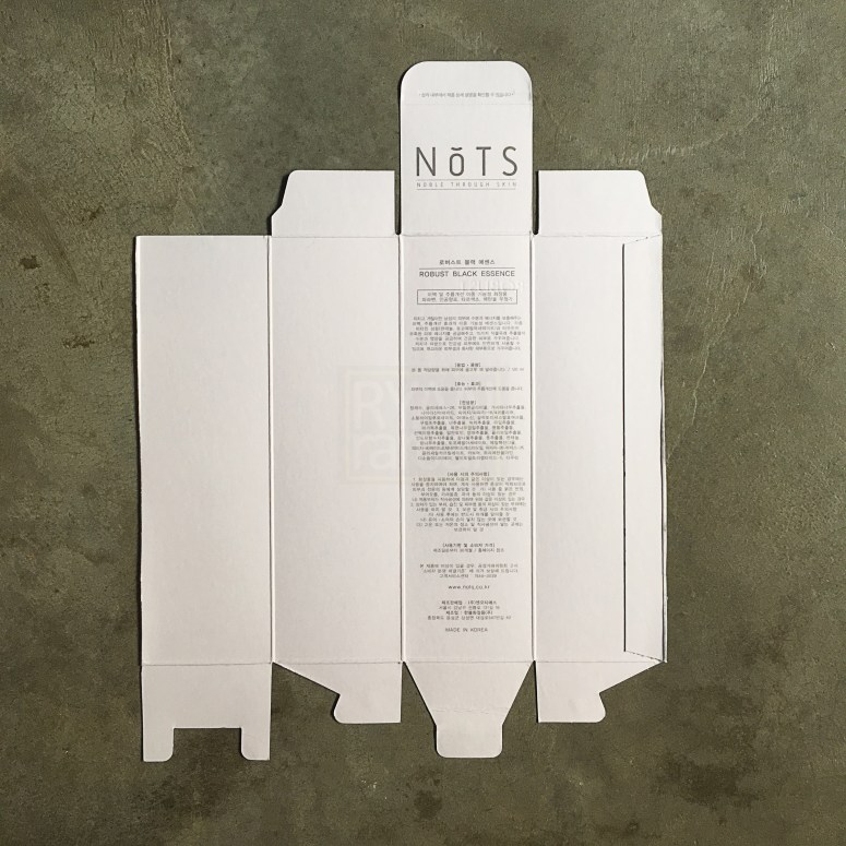 (This is what the interior of the box looks like when laid out flat) 