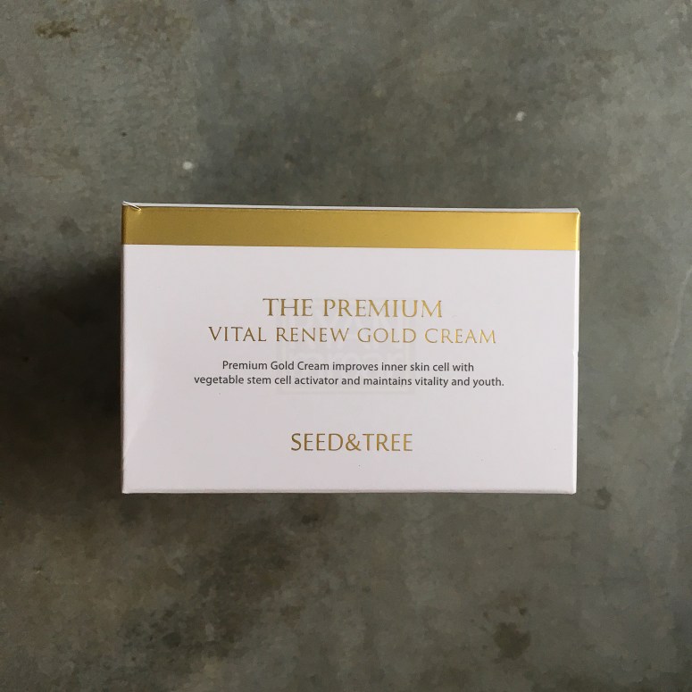 Seed & Tree The Premium Vital Renew Gold Cream 05
