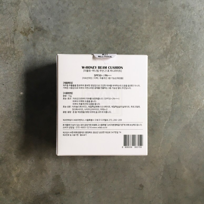 W.Lab W-Honey Beam Cushion 05