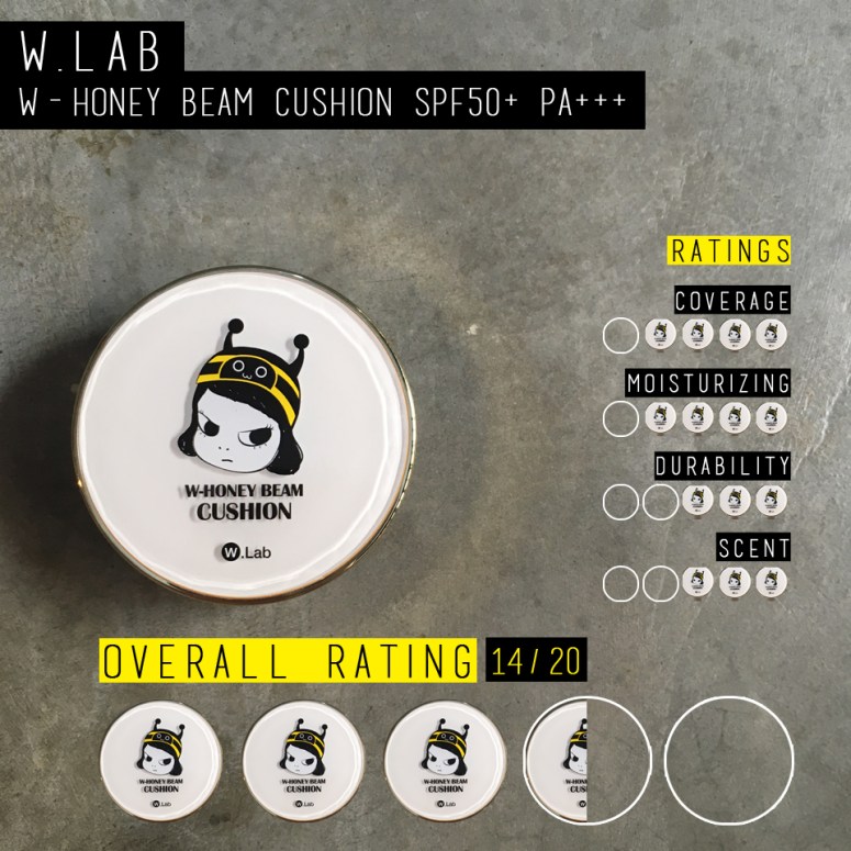 (My little rating scale for W.Lab W-Honey Beam Cushion; overall 3.5/5)