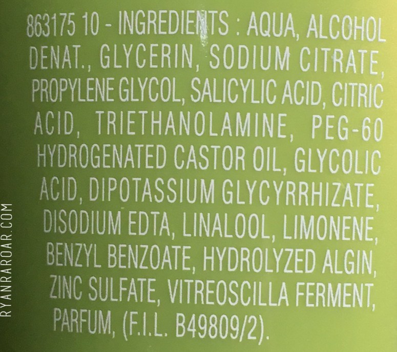 Biotherm Pure-Fect Skin Micro-exfoliating Purifying Toner 03