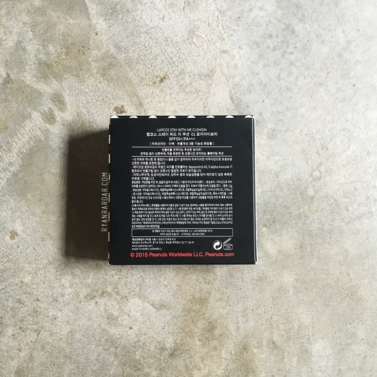 Lapcos x Snoopy Stay With Me Cushion SPF50+ PA+++ 05