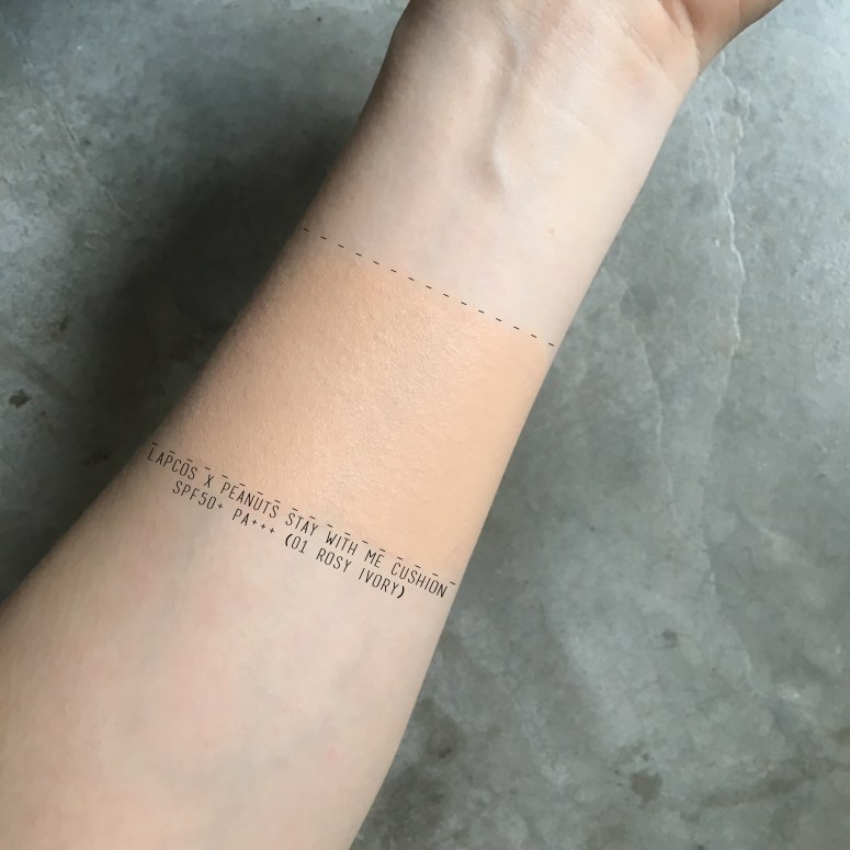 Lapcos x Snoopy Stay With Me Cushion SPF50+ PA+++ 12