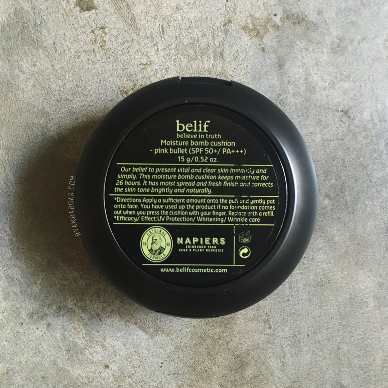 Belif Moisture Bomb Cushion 08