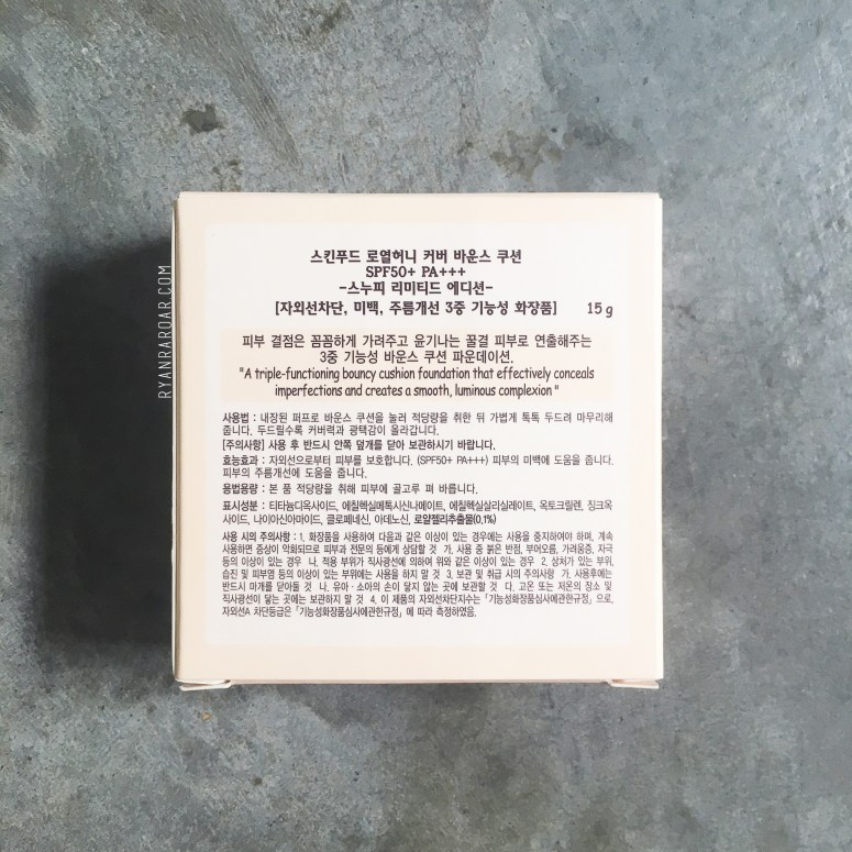 Skinfood Royal Honey Cover Bounce Cushion SPF50+ PA+++ 05.jpg