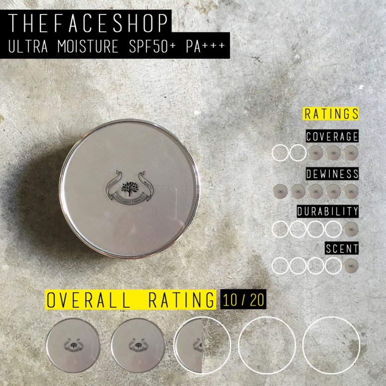 Thefaceshop CC Cushion Ultra Moisture (Rating)