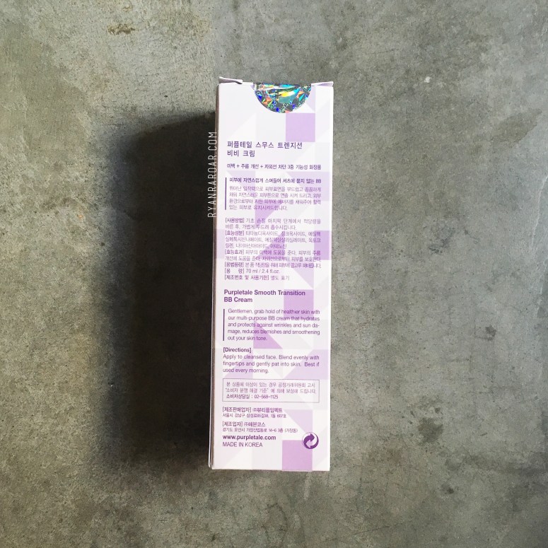 PurpleTale Smooth Transition BB Cream SPF50+ PA+++ 03.jpg