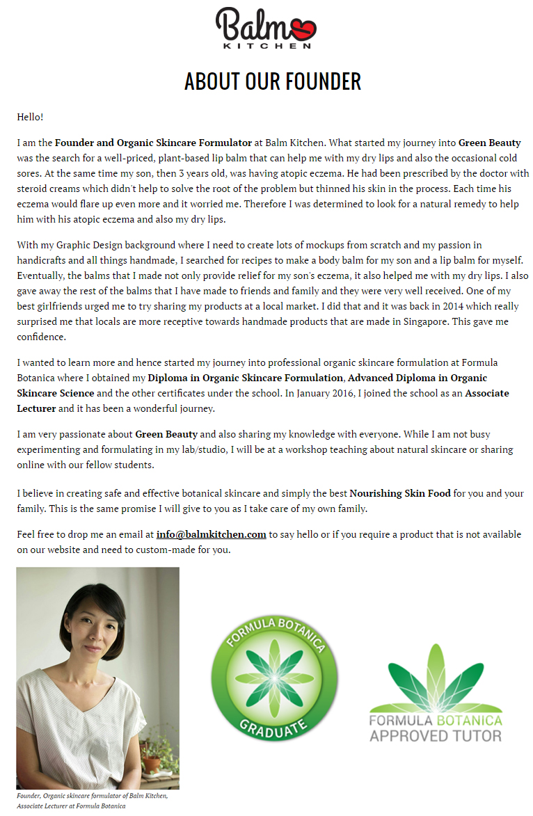 Balm Kitchen Clarifying Facial Clay Mask (About Our Founder)