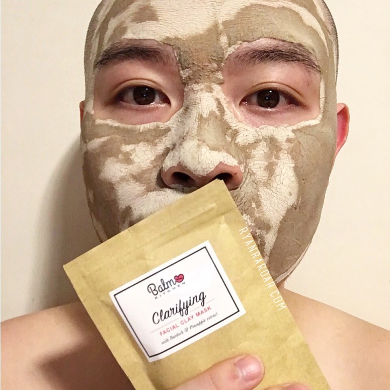 Balm Kitchen Clarifying Facial Clay Mask (Worn).jpg