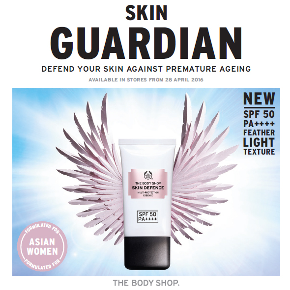 TheBodyShop Skin Defence Multi-Protection Essence SPF50 PA++++ - Press info 01