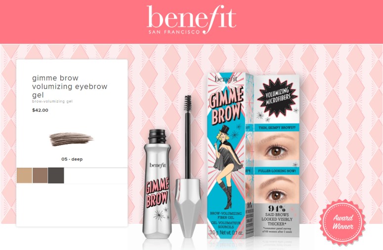 Benefit Gimme Brow (Product info)