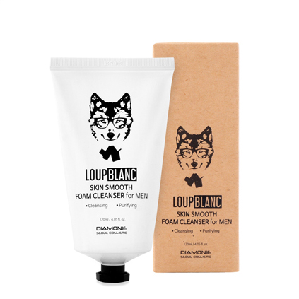 Loup Blanc Skin Smooth Foam Cleanser For Men